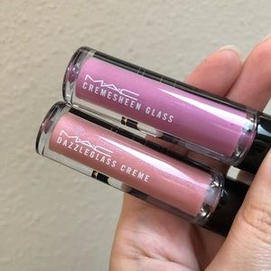 2 MAC lipglass glosses NEW